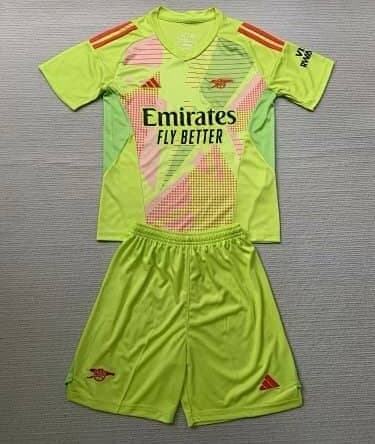Football training gear including goalkeeper jersey